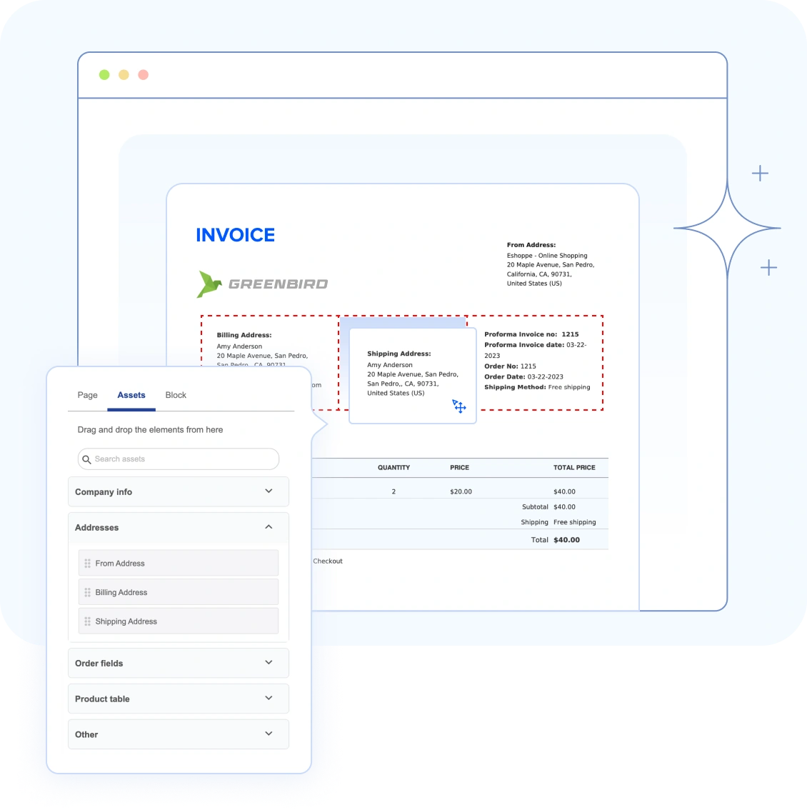 Easily Customize Documents With A Drag-And-Drop Customizer - No Coding Needed!