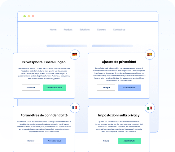 GDPR plugin compatibility with multilingual plugins for a multilingual WordPress website