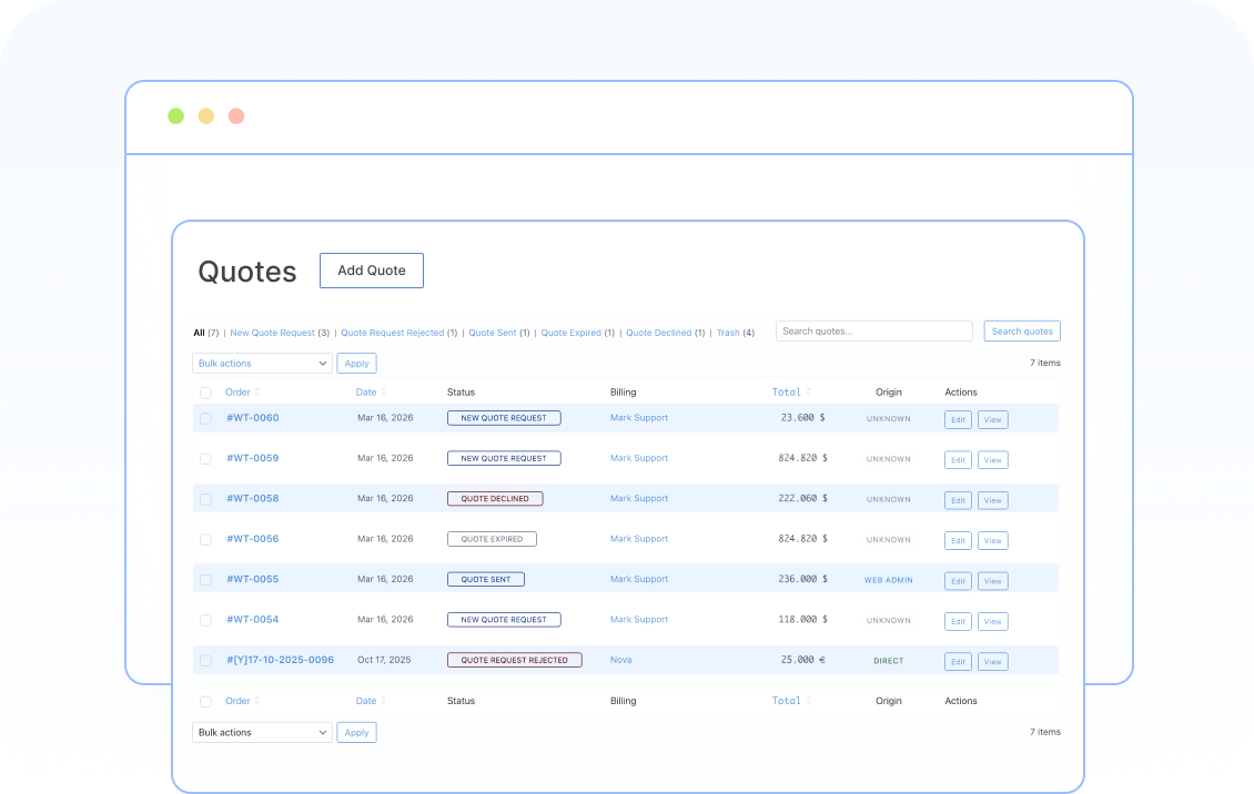 Create a Fully Functional Quote System for WooCommerce