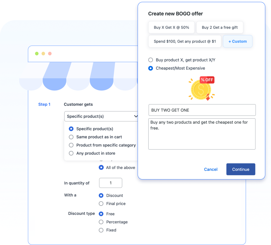 Manage WooCommerce BOGO Coupons With Advanced Conditions